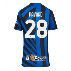 Inter Milan Benjamin Pavard #28 Hjemmebanetrøje Dame 2024-25 Kort ærmer